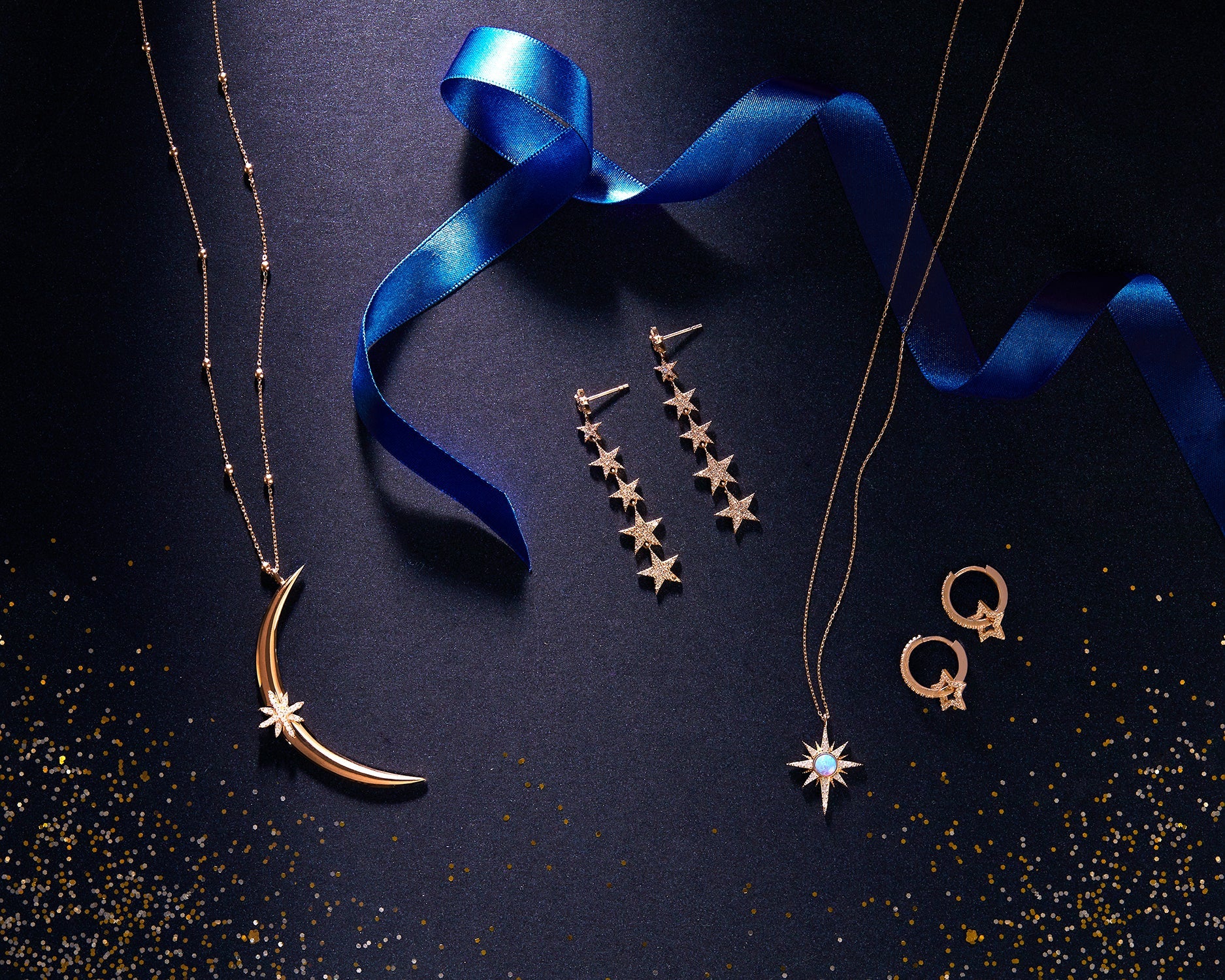 Sun moon and stars on sale jewellery