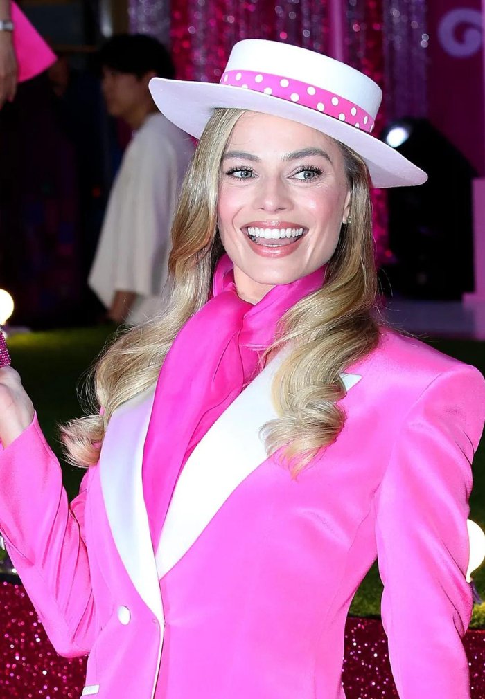 A Closer Look at Margot Robbie's Hot Pink 'Barbie' Costume