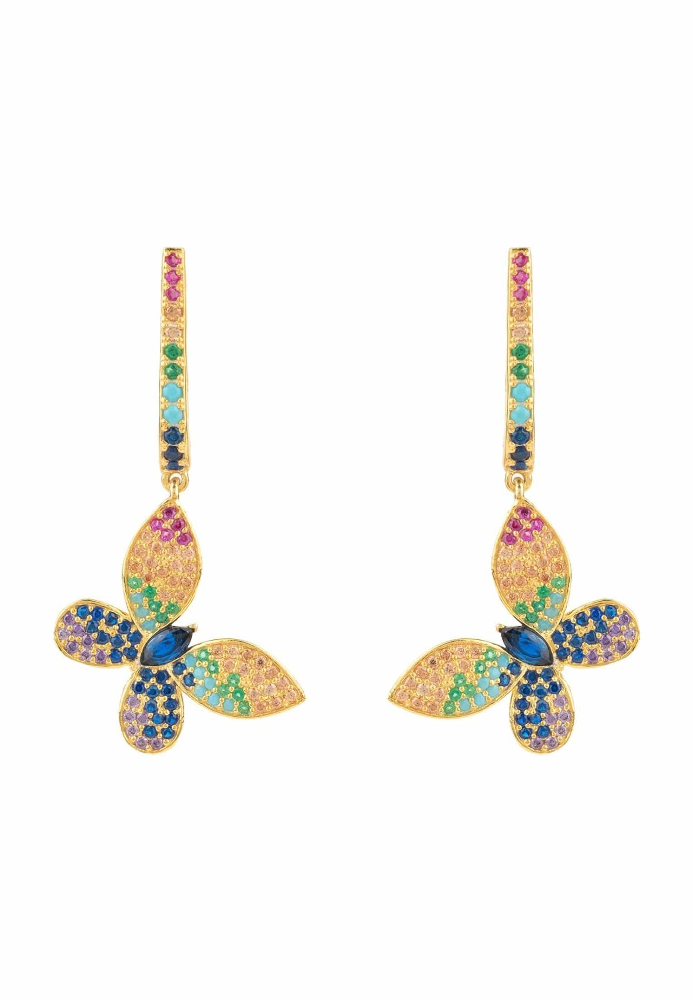 Eye candy store la butterfly earrings