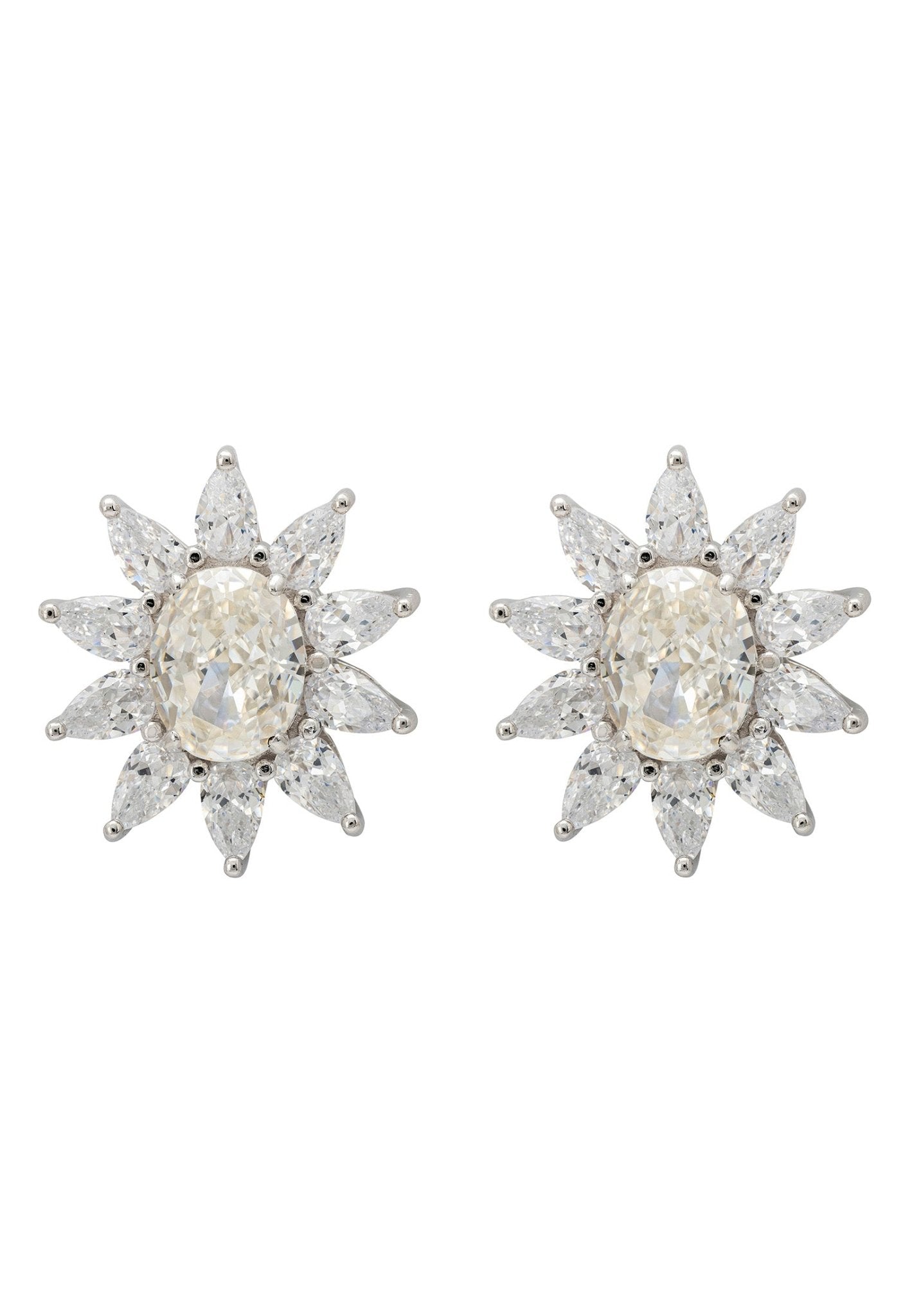 Starburst hot sale diamond earrings