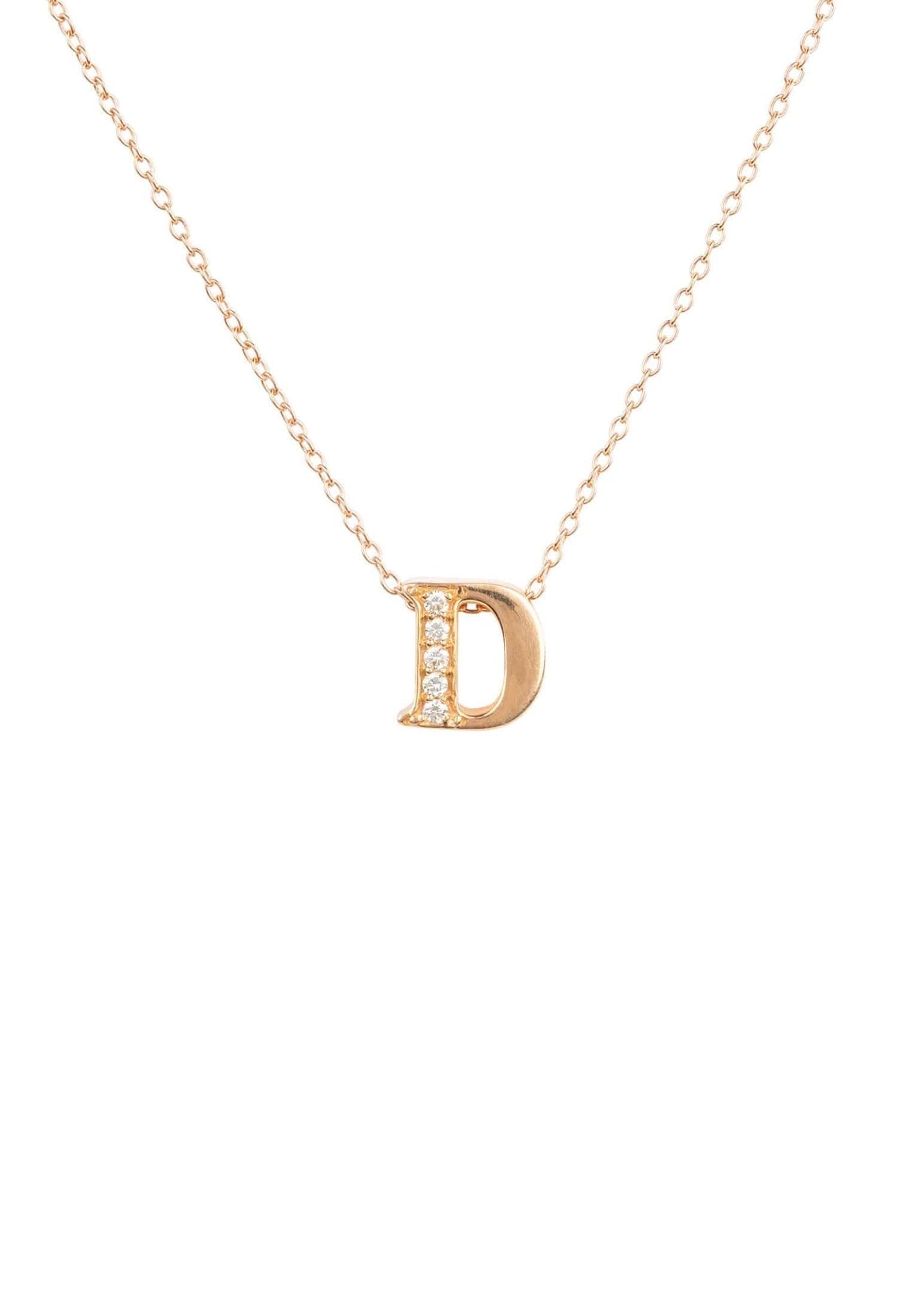 D deals diamond necklace