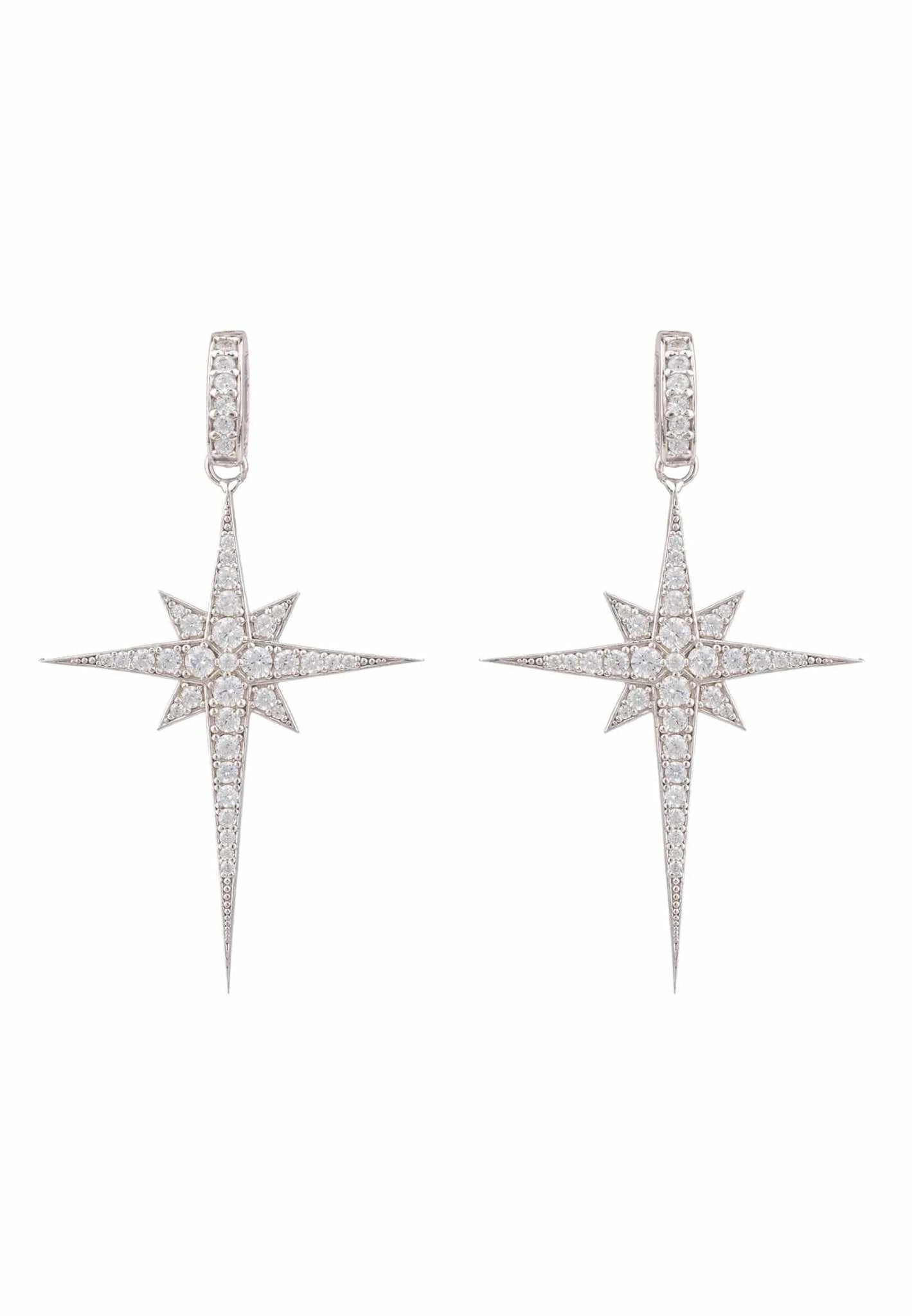 North star sale drop earrings