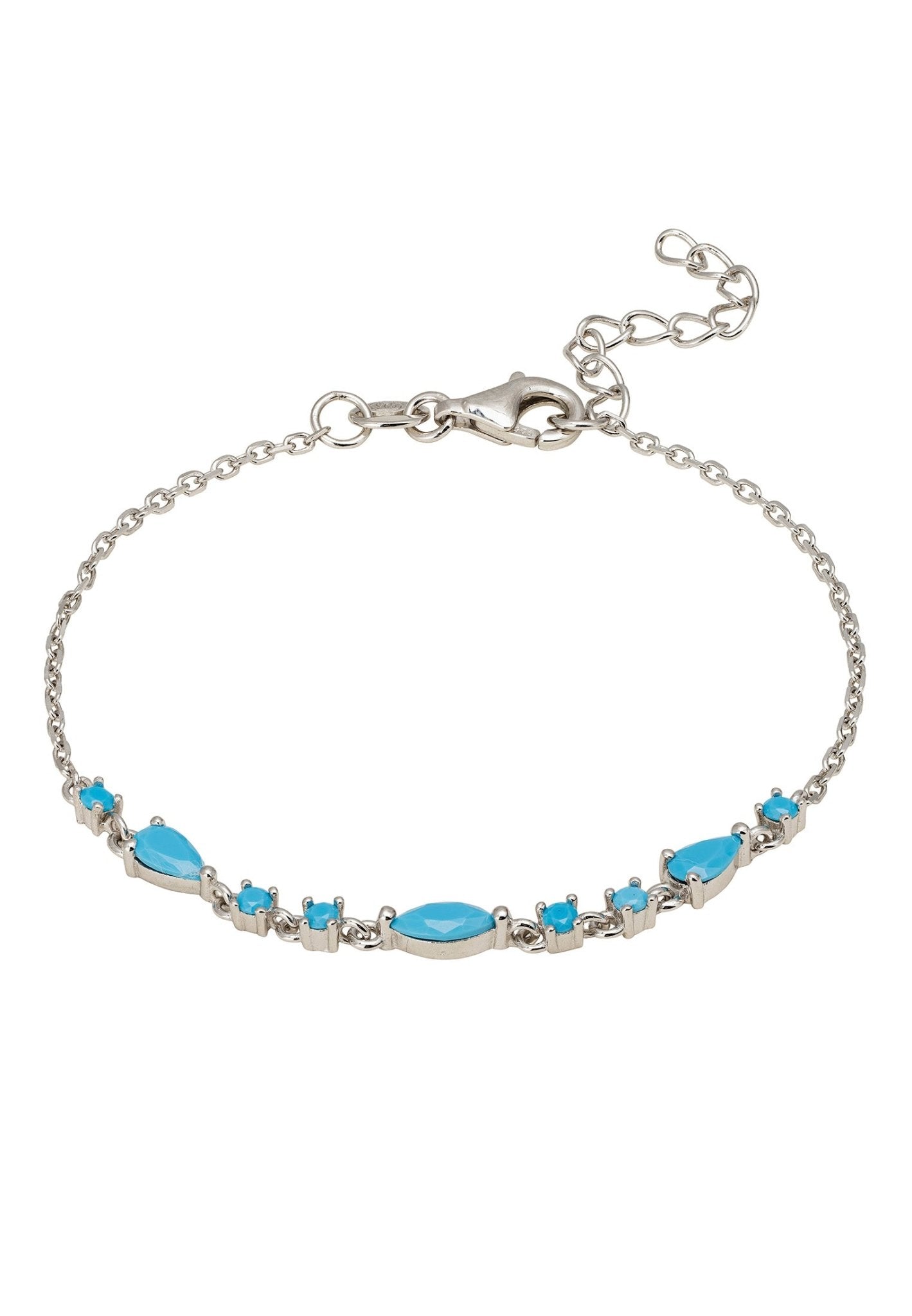 Sterling silver and deals turquoise bracelets