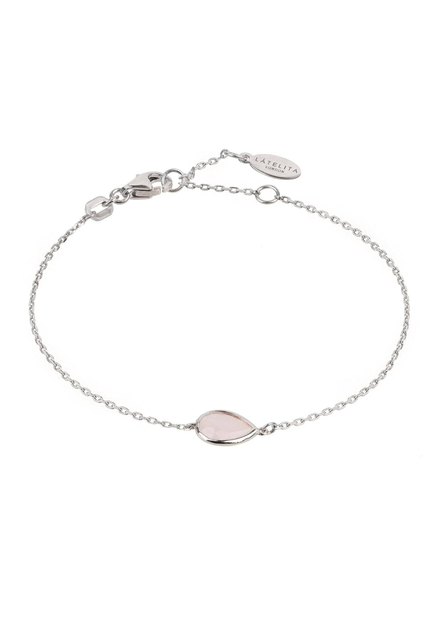 Teardrop bracelet deals silver