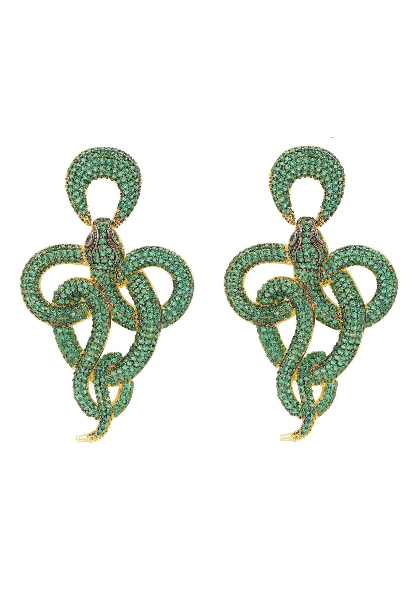 Snake on sale design earrings