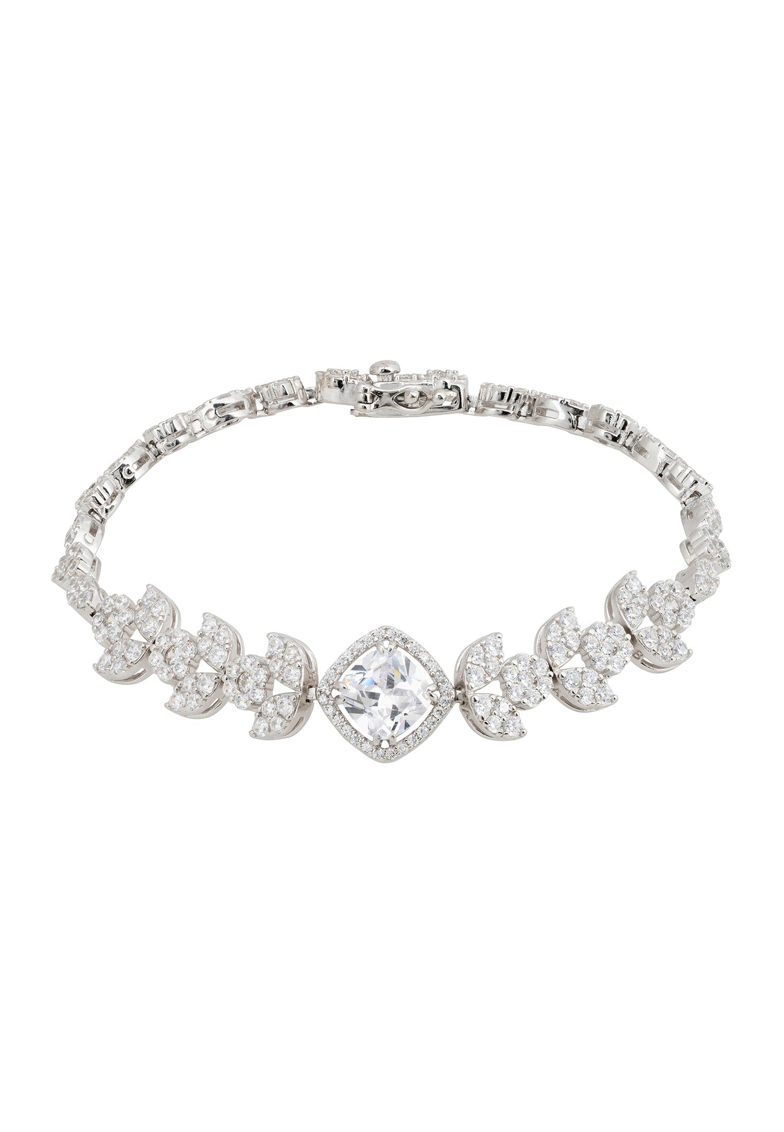 Devonshire Tennis Bracelet Silver