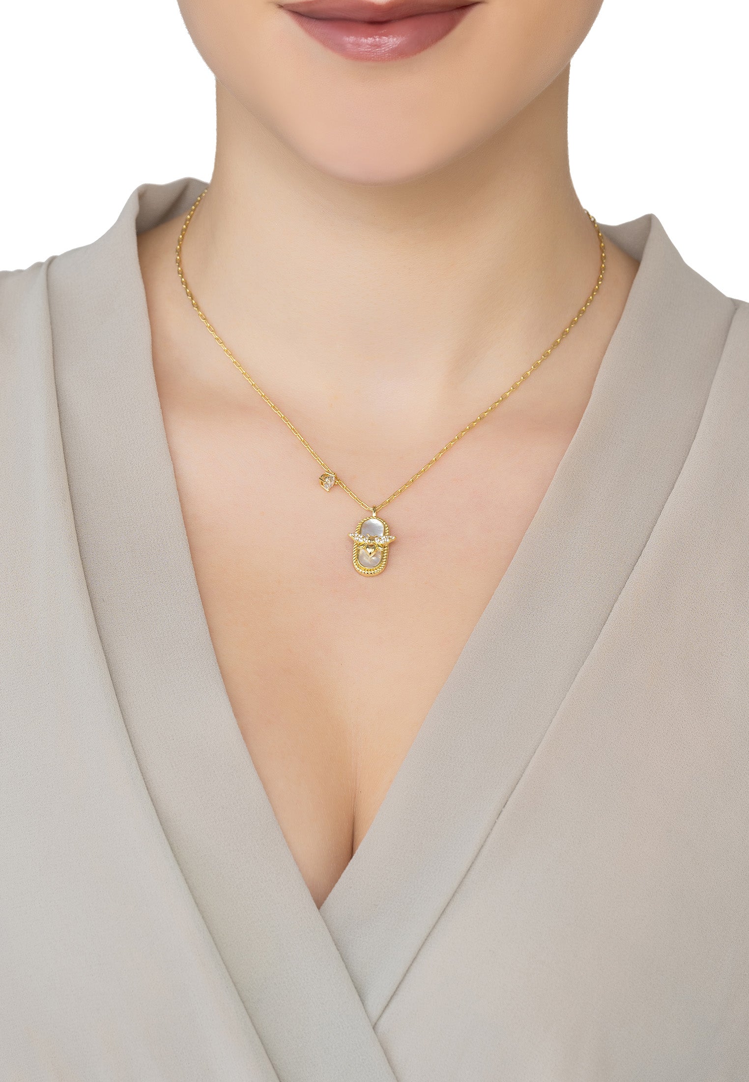 Swarovski pearl online pendant necklace