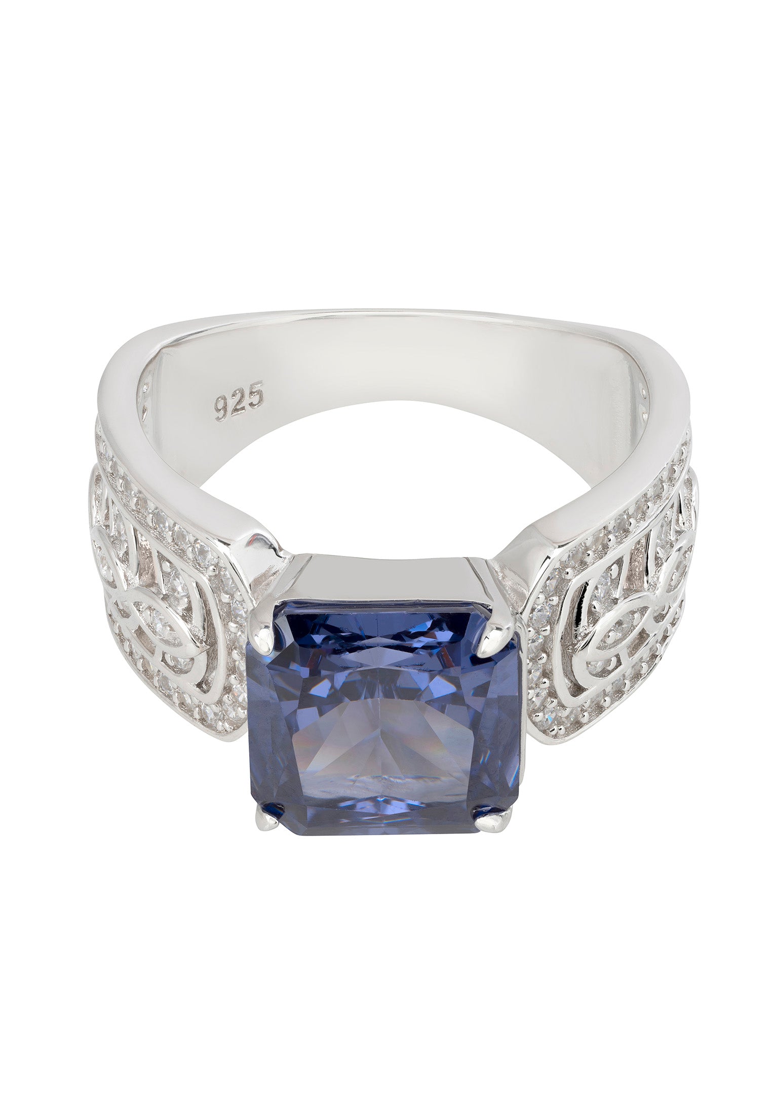 Rowena Cocktail Ring Tanzanite Silver