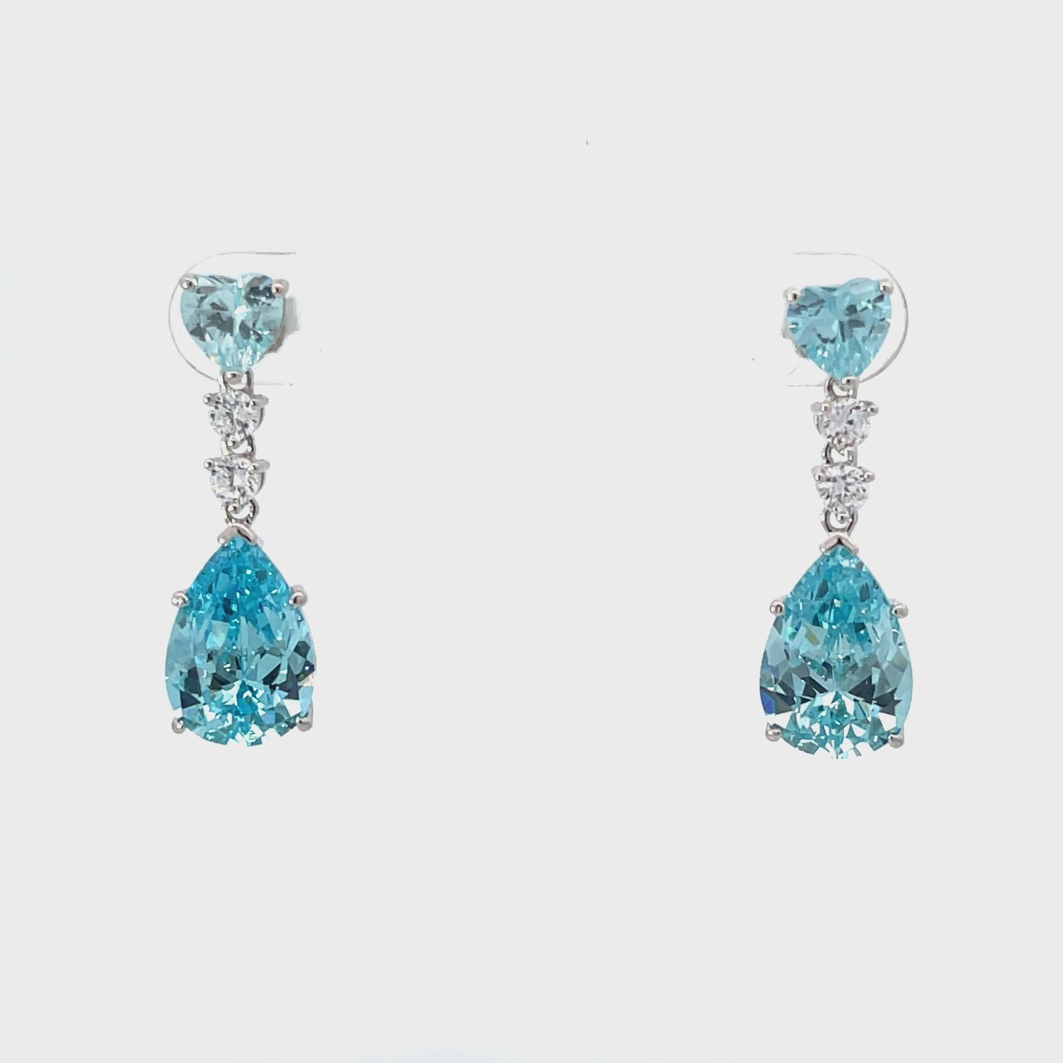 Topaz deals teardrop earrings