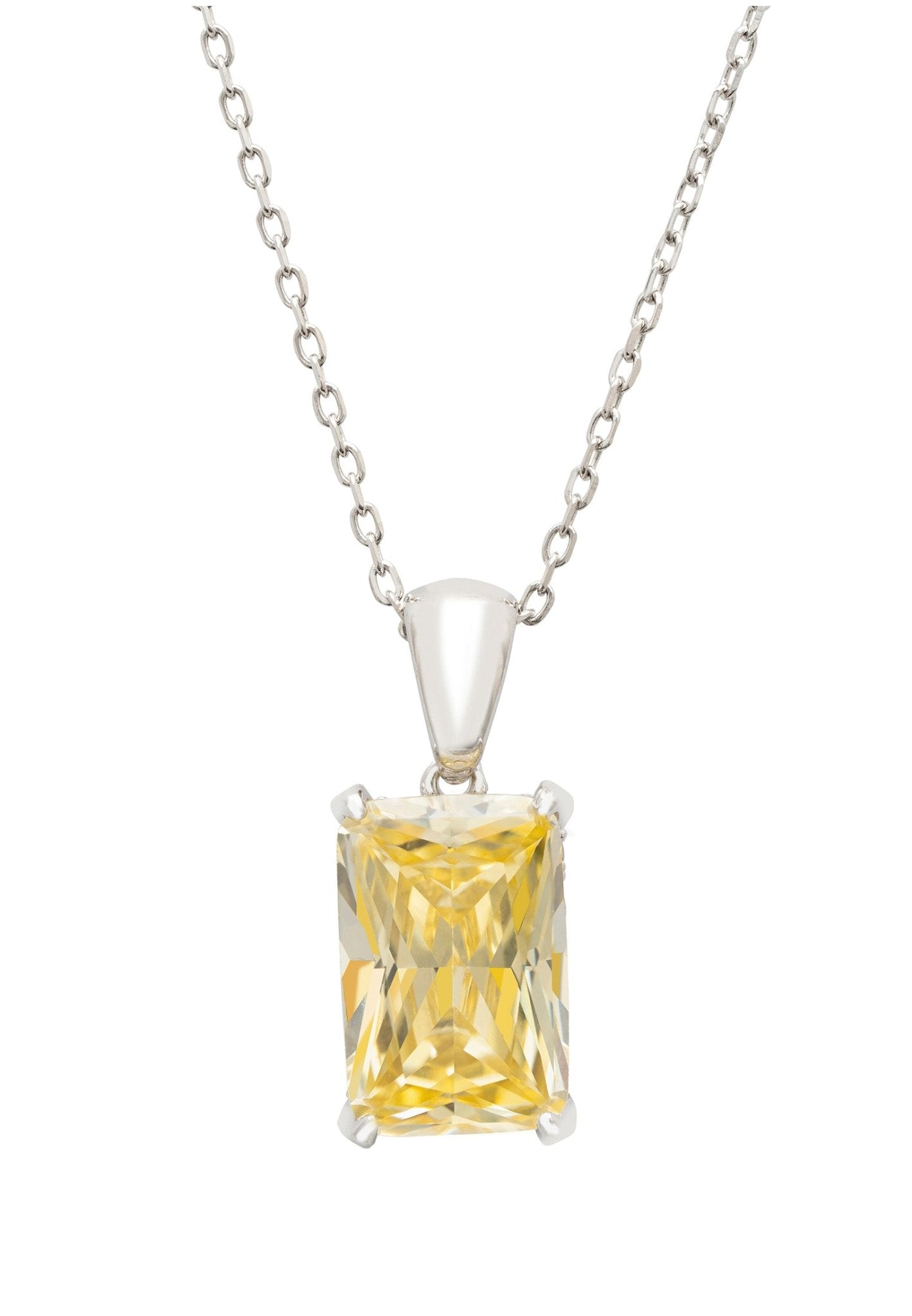 Yellow deals topaz pendant