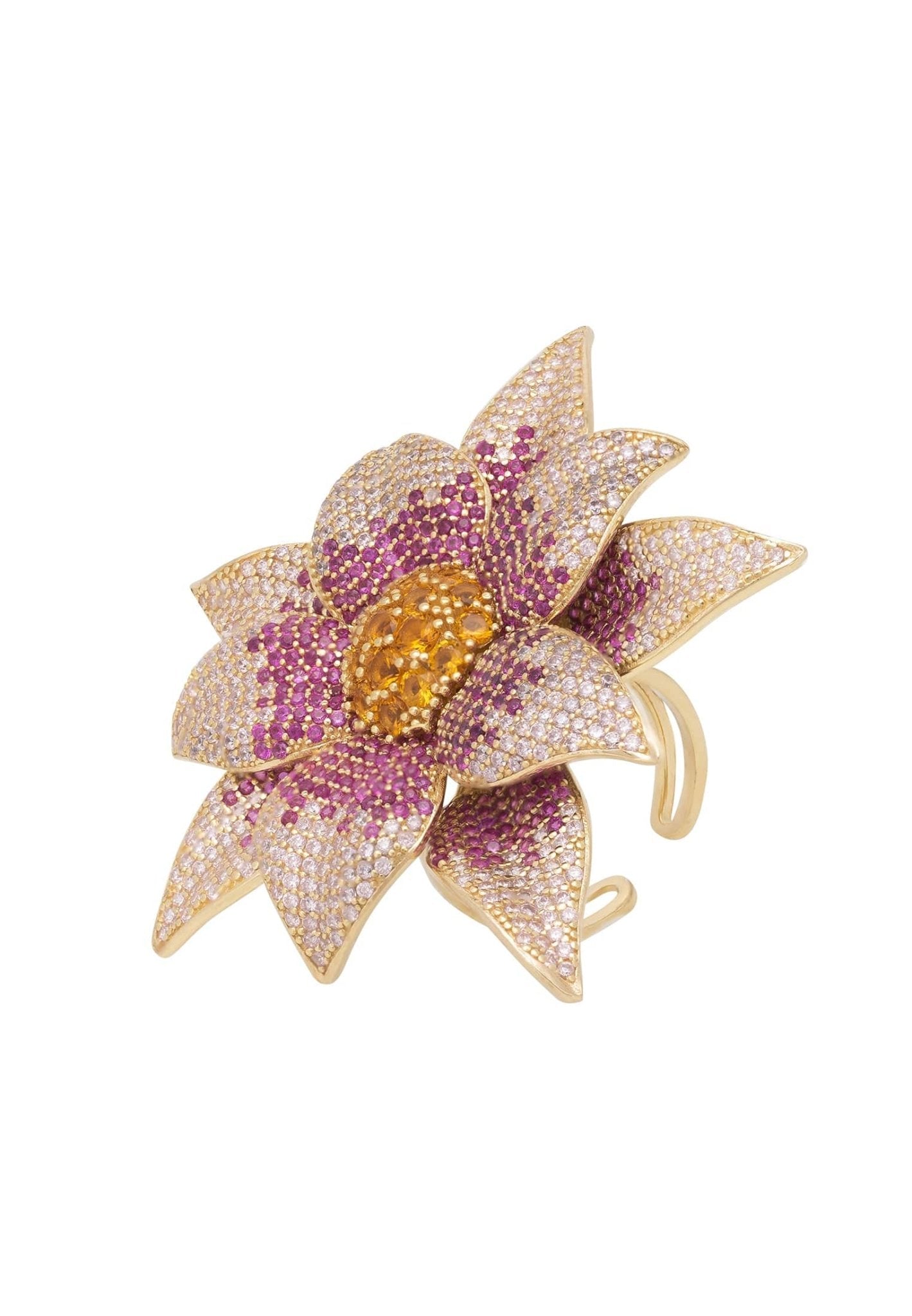 Daisy Flower Ring Pink - LATELITA Rings