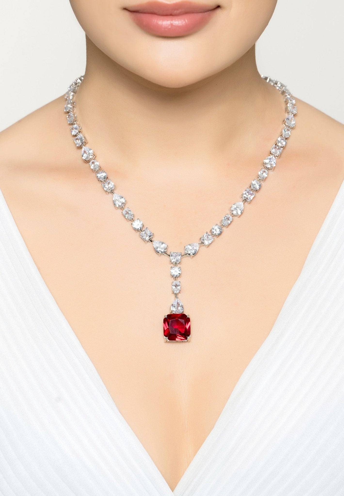 Ruby 2025 statement necklace