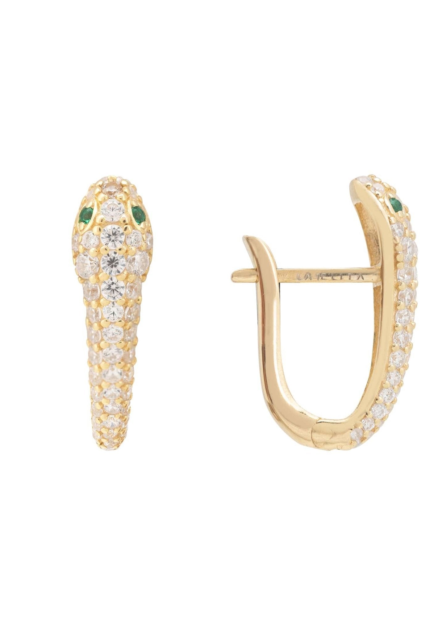 Snake deals earrings hoops