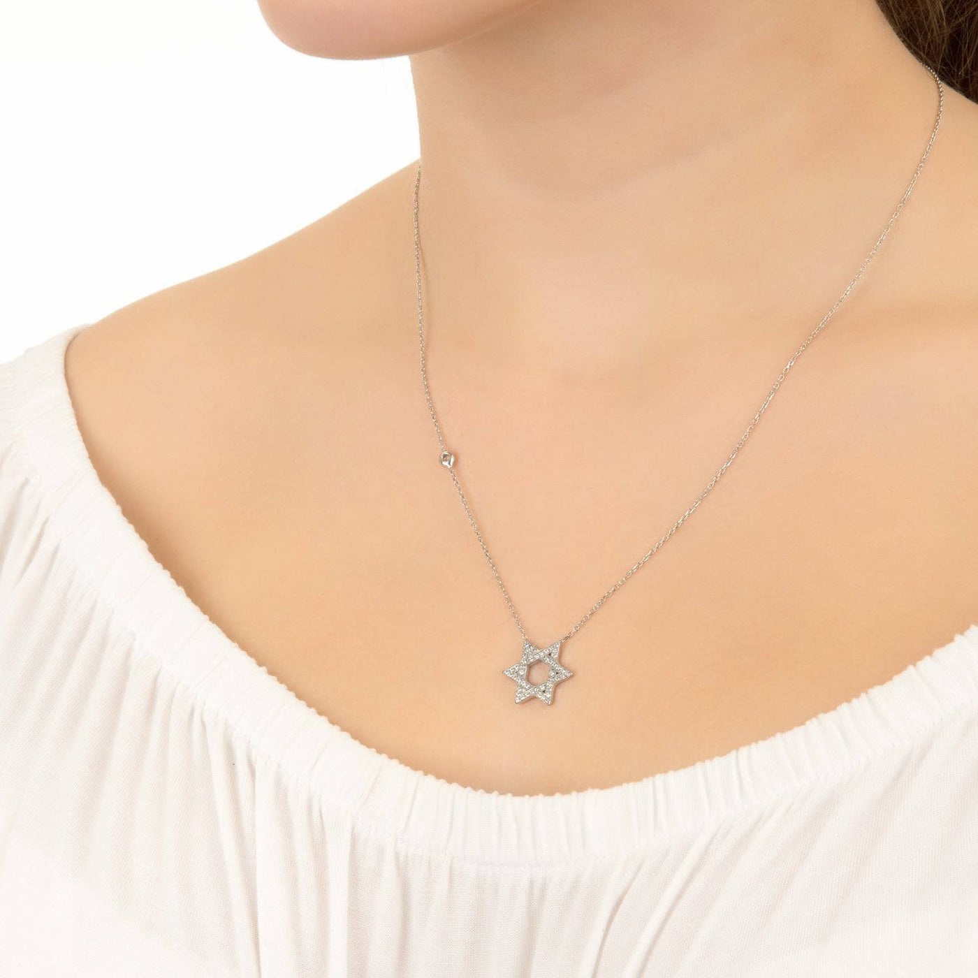 Star Of David Necklace