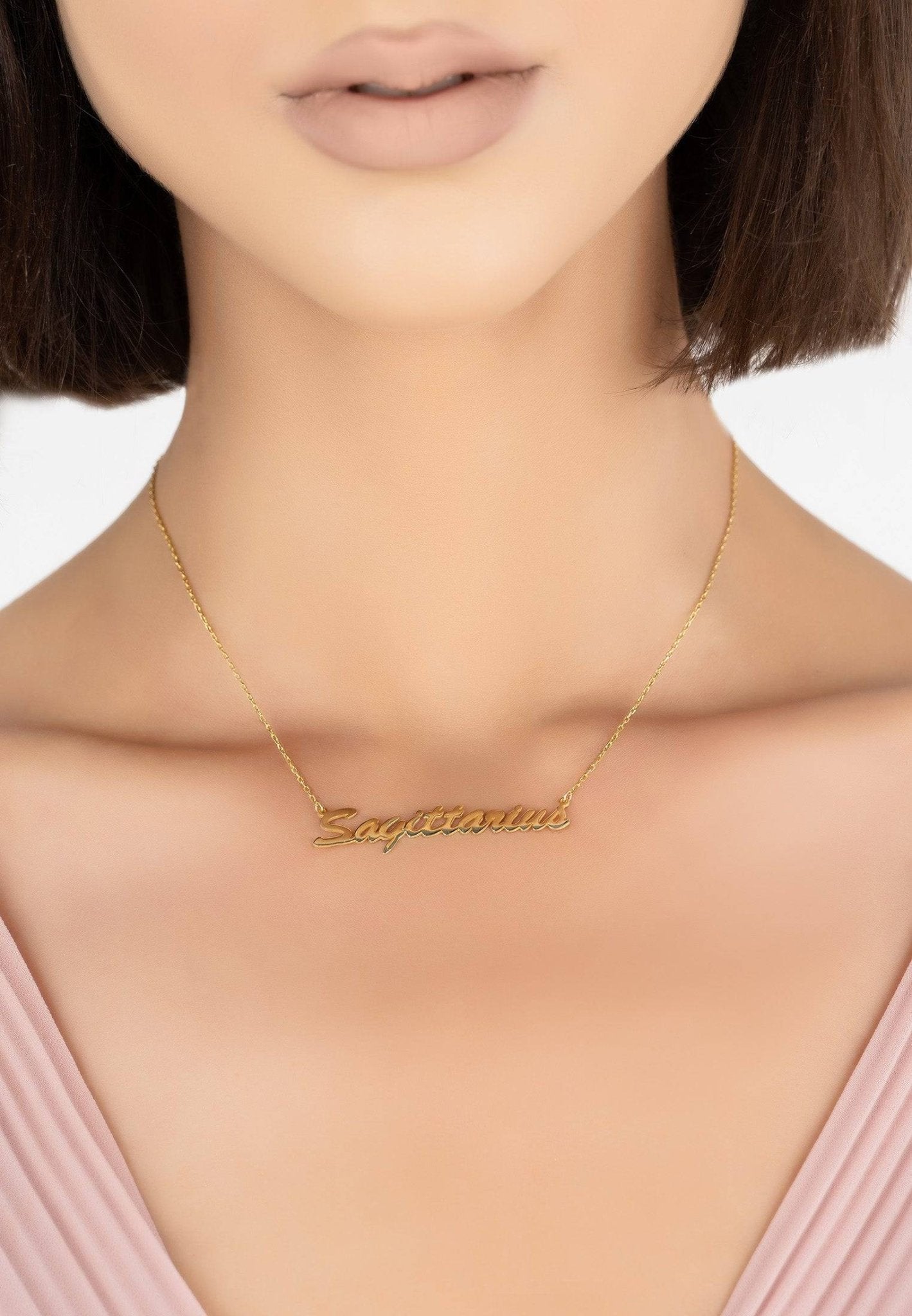 Sagittarius on sale gold chain